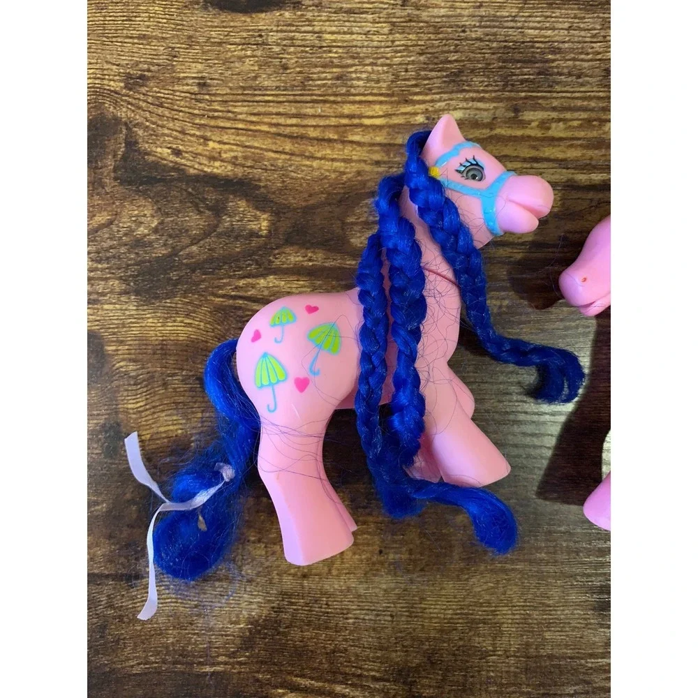 Vintage Gi-Go Fakie CPK-style  My Little Pony Pink  with Bridle& Without Bridle